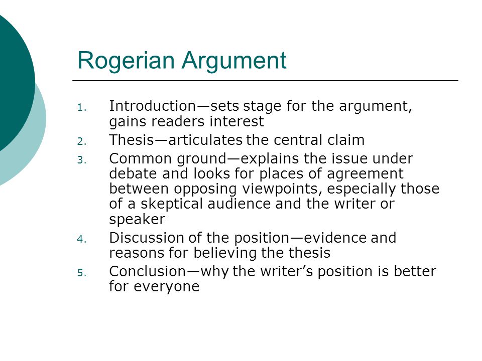30 Best Rogerian Argument Topics